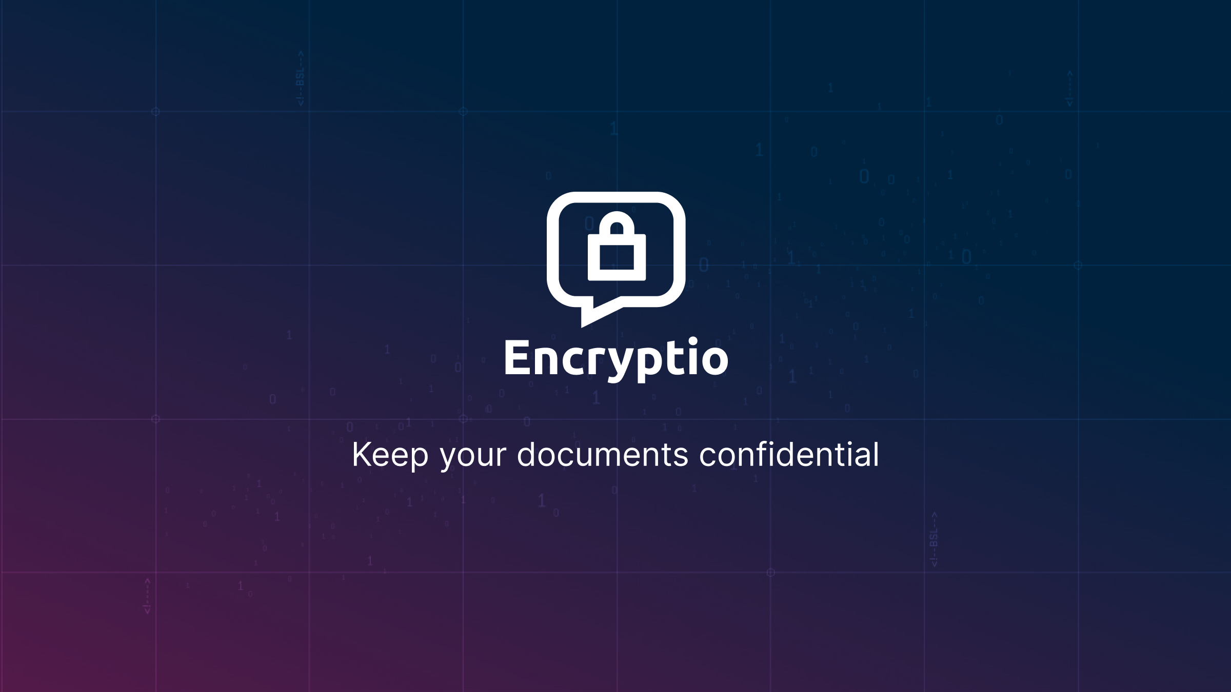 Load video: Encryptio presentation video